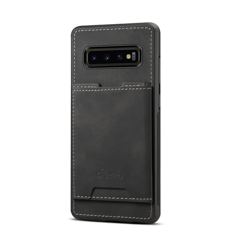 PU + TPU Protective Case with Card Slots for Galaxy S10