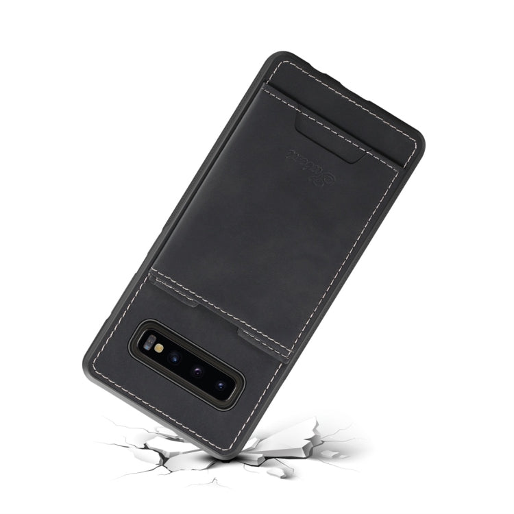 PU + TPU Protective Case with Card Slots for Galaxy S10