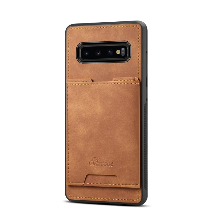 PU + TPU Protective Case with Card Slots for Galaxy S10
