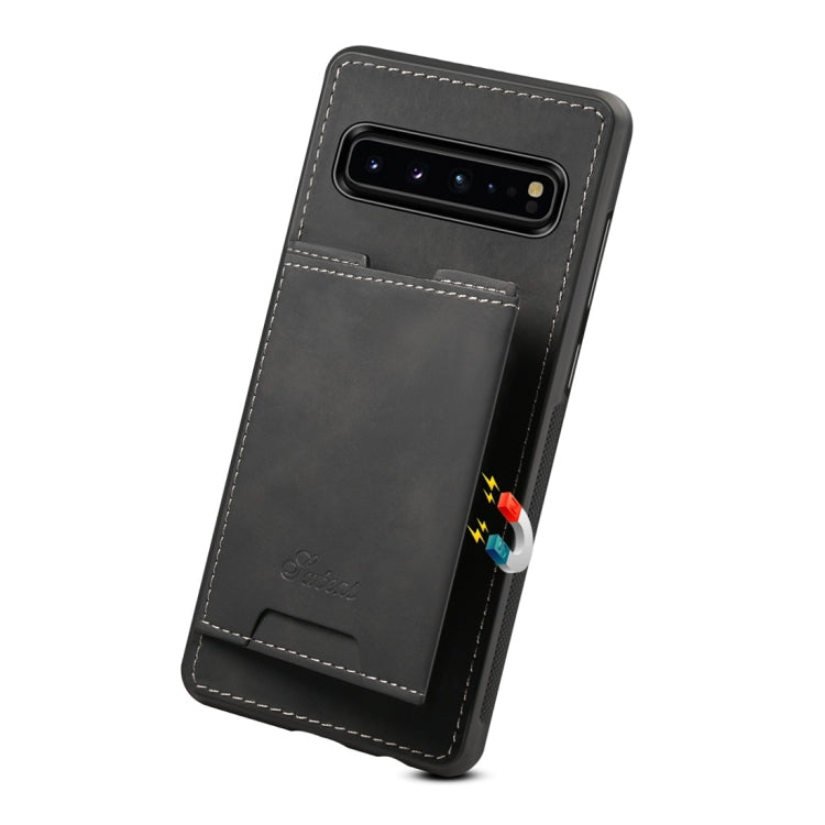 PU + TPU Protective Case with Card Slots for Galaxy S10 5G