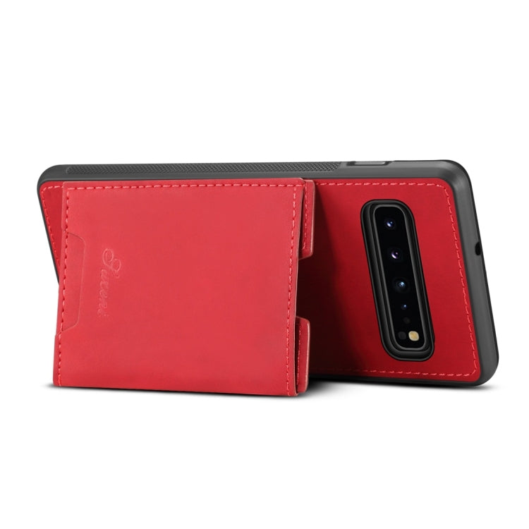 PU + TPU Protective Case with Card Slots for Galaxy S10 5G