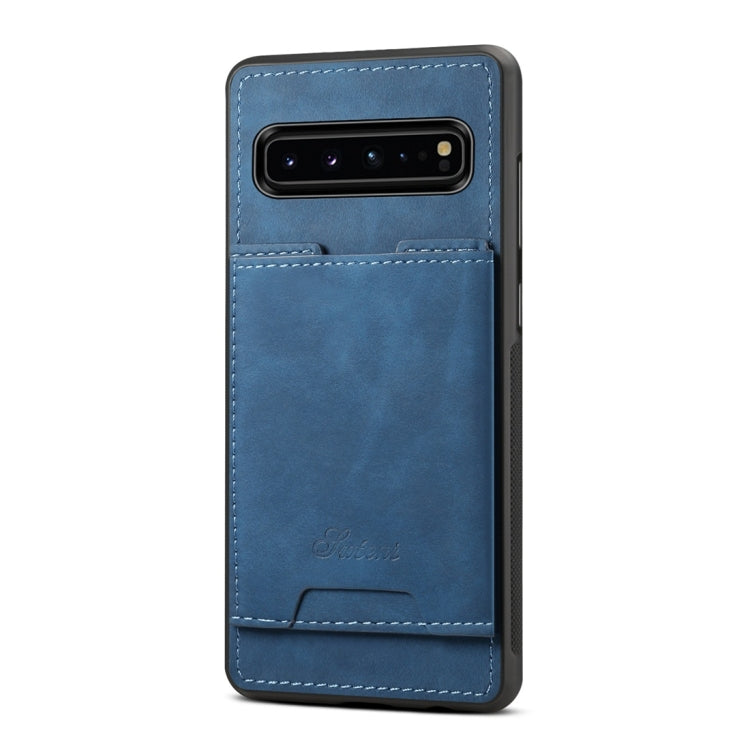 PU + TPU Protective Case with Card Slots for Galaxy S10 5G