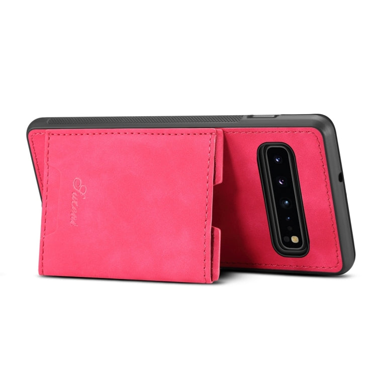PU + TPU Protective Case with Card Slots for Galaxy S10 5G