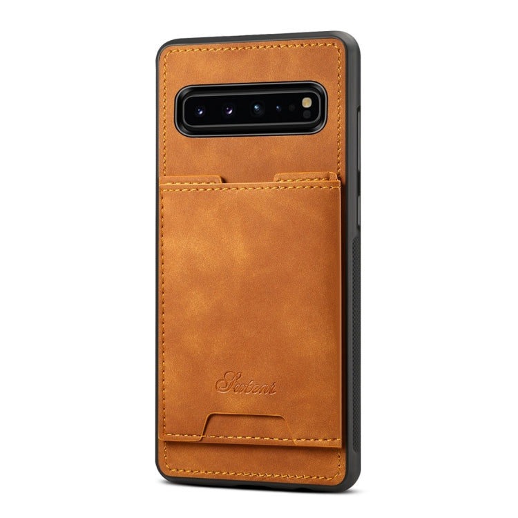 PU + TPU Protective Case with Card Slots for Galaxy S10 5G