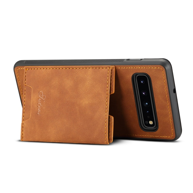 PU + TPU Protective Case with Card Slots for Galaxy S10 5G