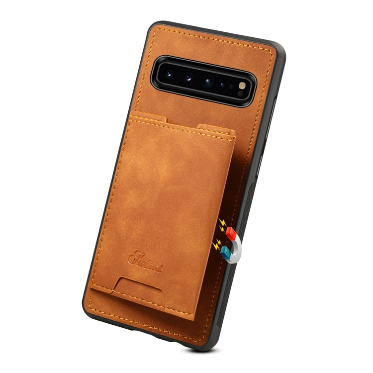 PU + TPU Protective Case with Card Slots for Galaxy S10 5G