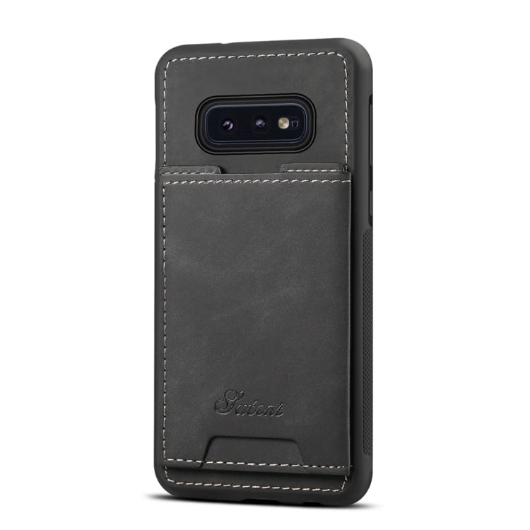 PU + TPU Protective Case with Card Slots for Galaxy S10 E