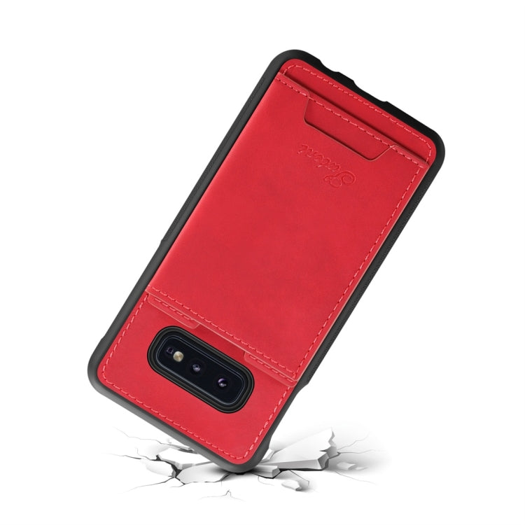 PU + TPU Protective Case with Card Slots for Galaxy S10 E