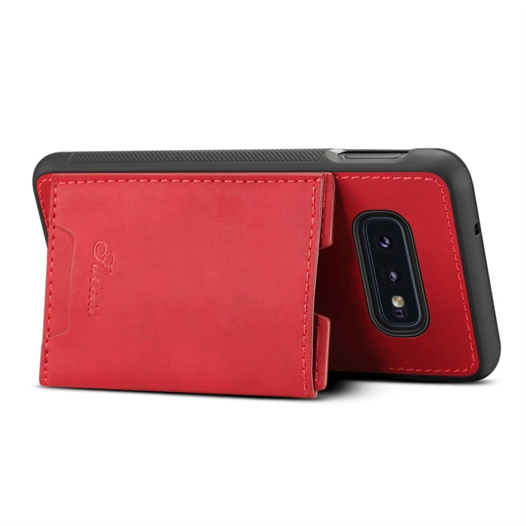 PU + TPU Protective Case with Card Slots for Galaxy S10 E