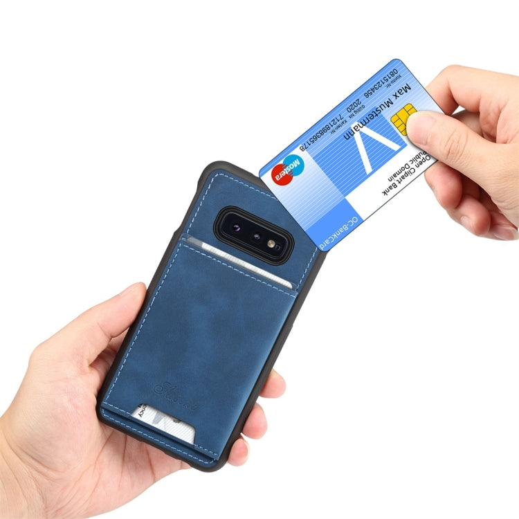 PU + TPU Protective Case with Card Slots for Galaxy S10 E