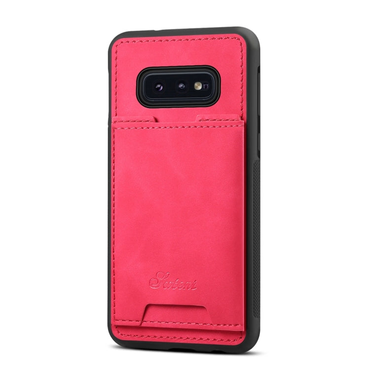 PU + TPU Protective Case with Card Slots for Galaxy S10 E