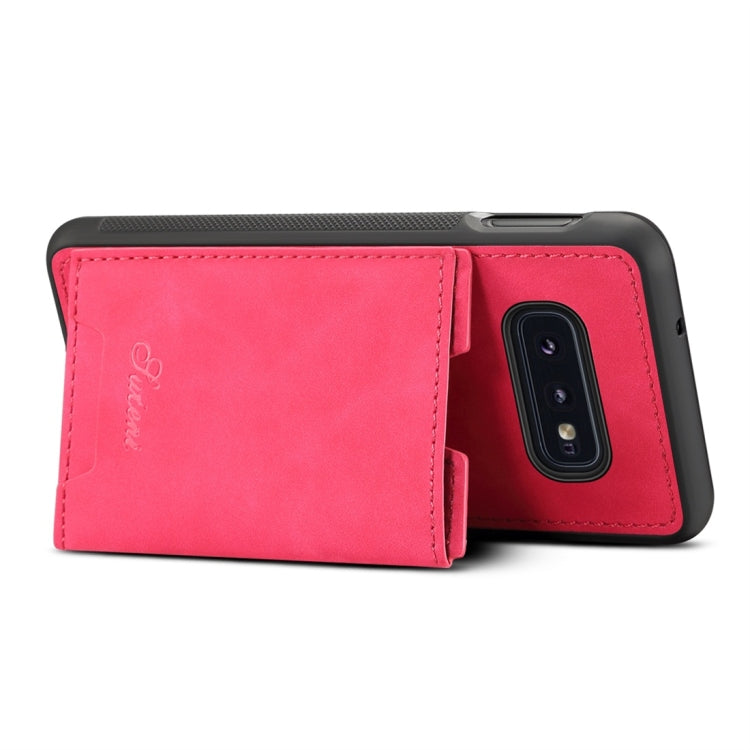 PU + TPU Protective Case with Card Slots for Galaxy S10 E