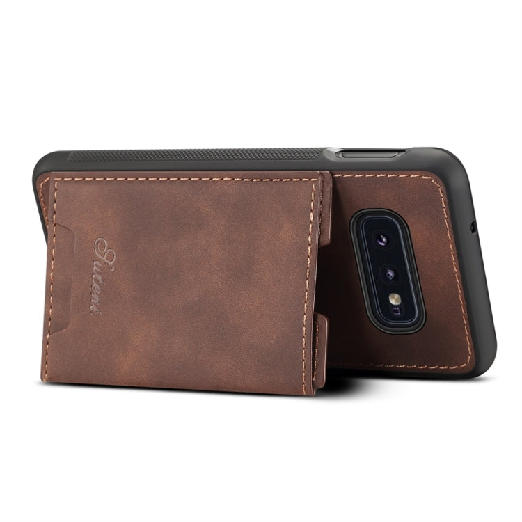 PU + TPU Protective Case with Card Slots for Galaxy S10 E