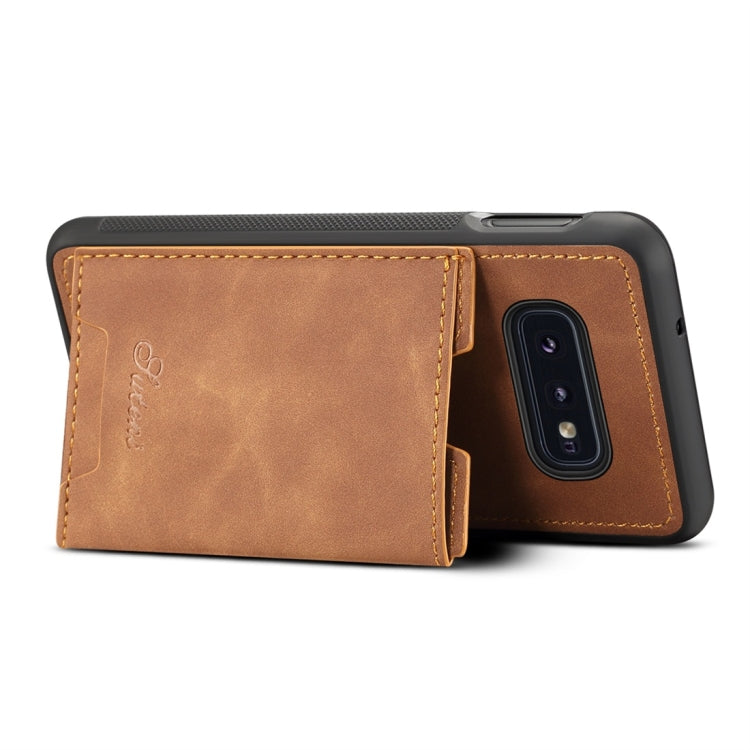 PU + TPU Protective Case with Card Slots for Galaxy S10 E