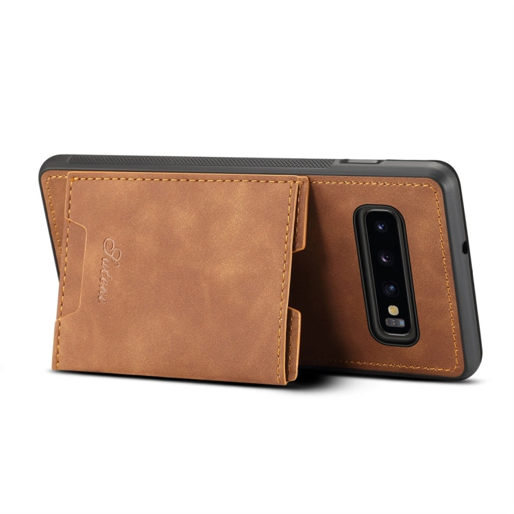 PU + TPU Protective Case with Card Slots for Galaxy S10+