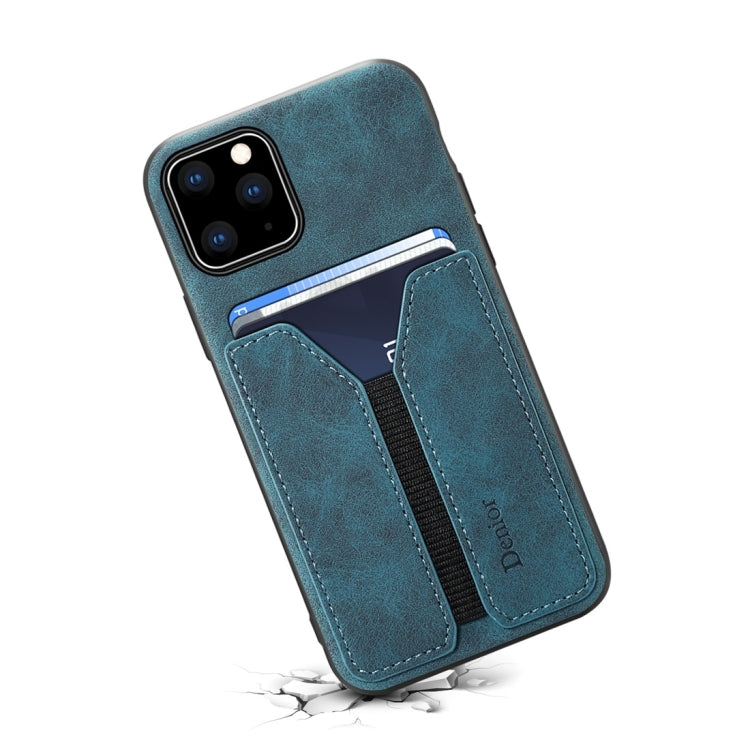 For iPhone 11 Pro PU + TPU Protective Case with Card Slots