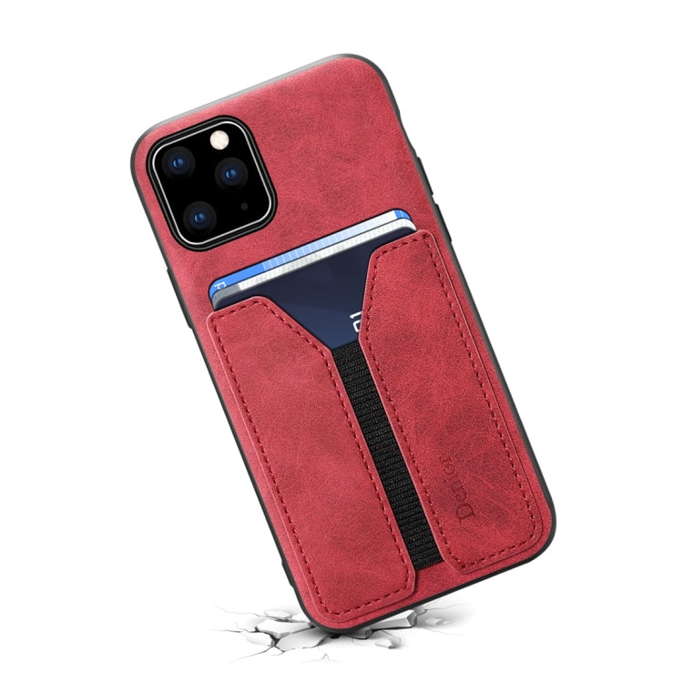 For iPhone 11 Pro PU + TPU Protective Case with Card Slots