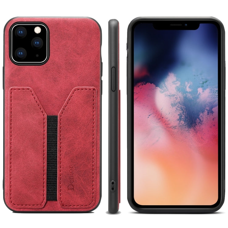 For iPhone 11 PU + TPU Protective Case with Card Slots