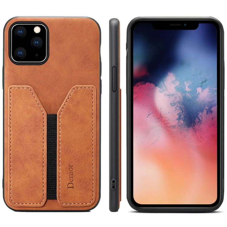 For iPhone 11 Pro Max PU + TPU Protective Case with Card Slots