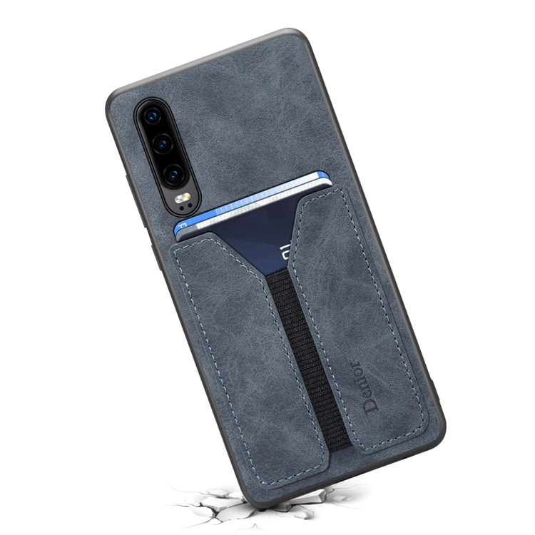 PU + TPU Protective Case with Card Slots for Huawei P30