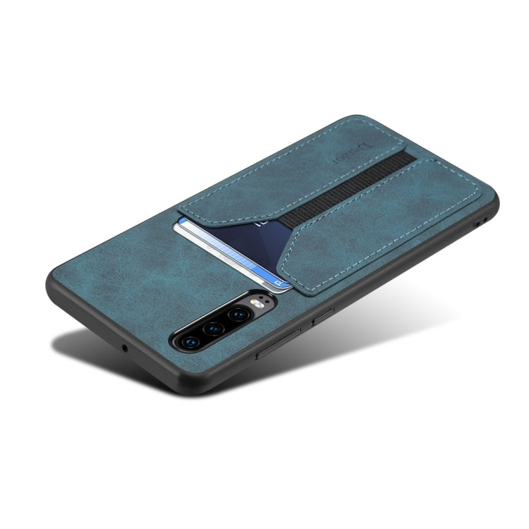PU + TPU Protective Case with Card Slots for Huawei P30