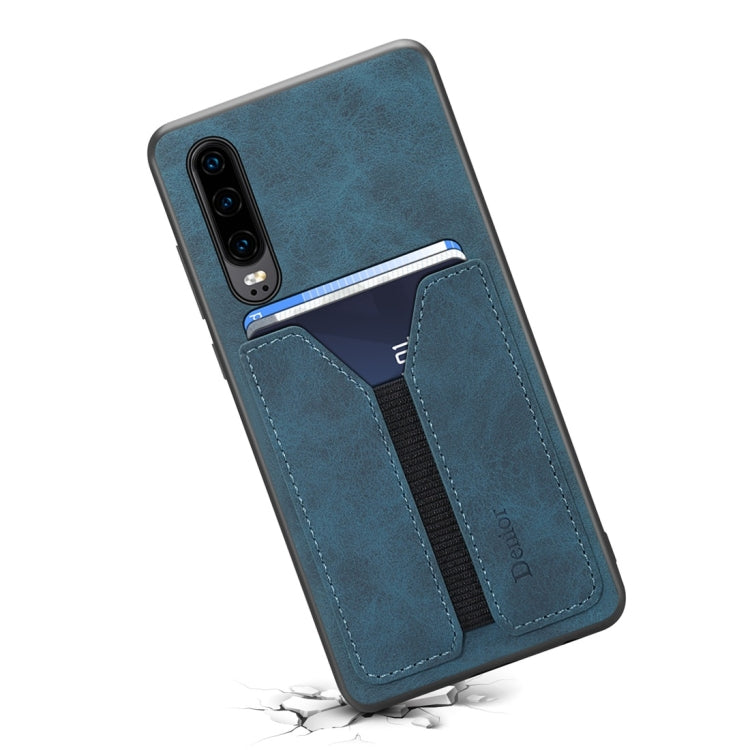 PU + TPU Protective Case with Card Slots for Huawei P30