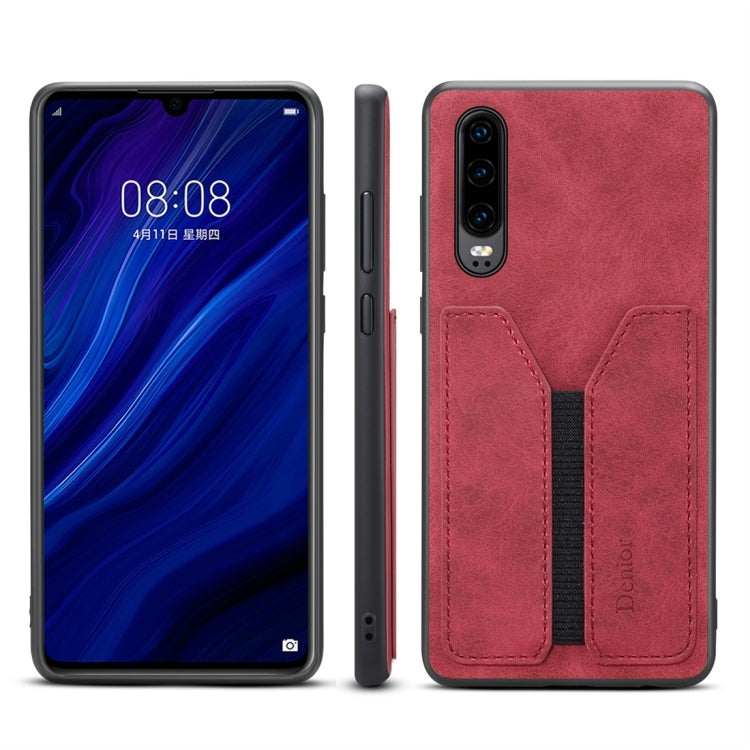 PU + TPU Protective Case with Card Slots for Huawei P30