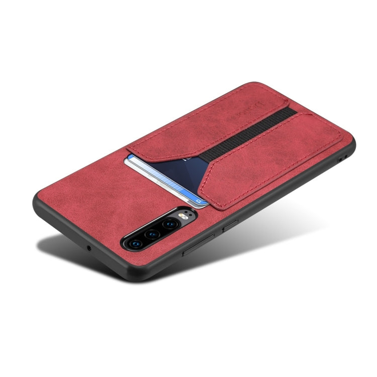 PU + TPU Protective Case with Card Slots for Huawei P30