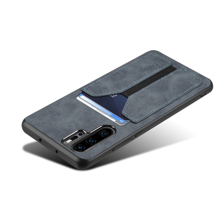 PU + TPU Protective Case with Card Slots for Huawei P30 Pro