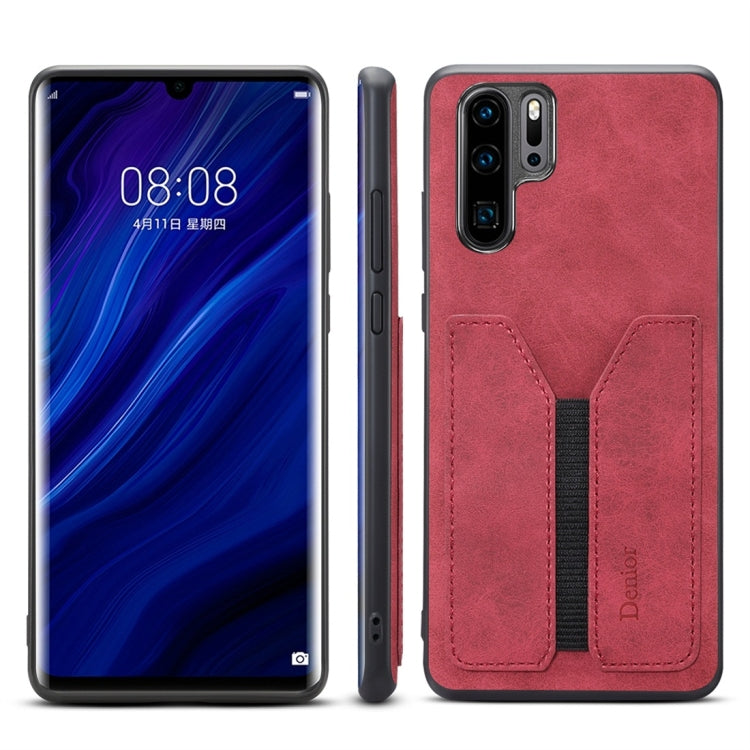 PU + TPU Protective Case with Card Slots for Huawei P30 Pro