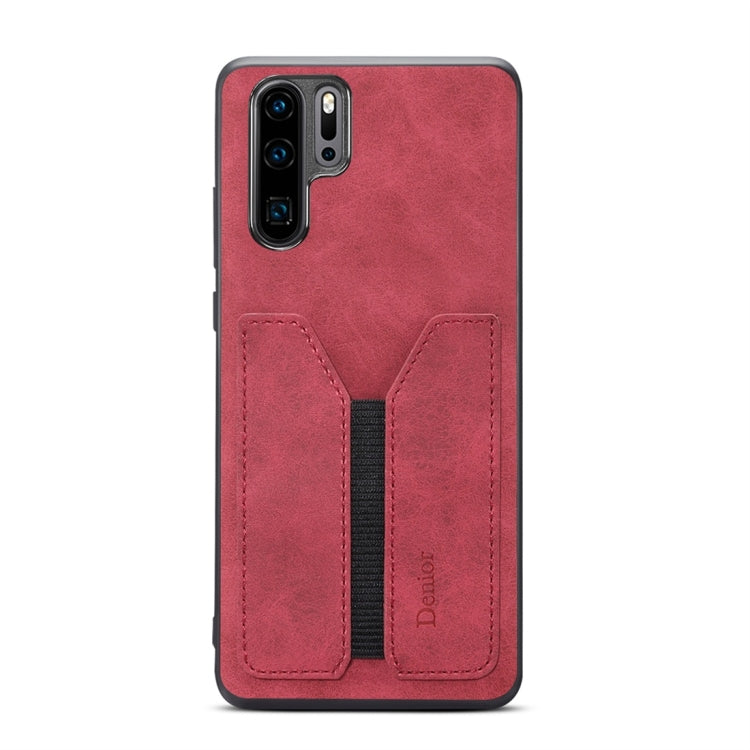 PU + TPU Protective Case with Card Slots for Huawei P30 Pro