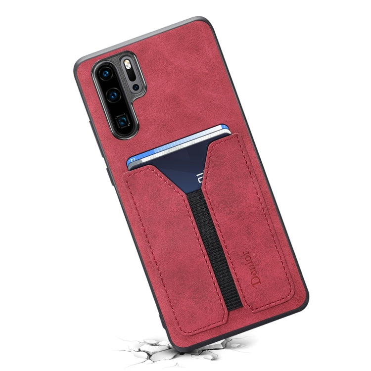 PU + TPU Protective Case with Card Slots for Huawei P30 Pro