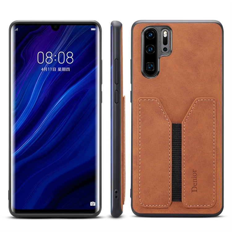 PU + TPU Protective Case with Card Slots for Huawei P30 Pro