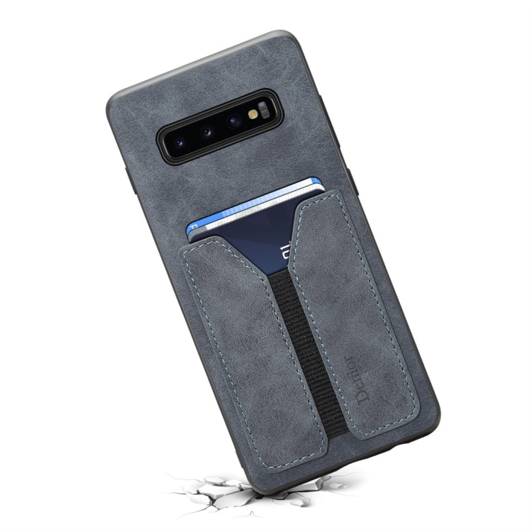 PU + TPU Protective Case with Card Slots for Galaxy S10