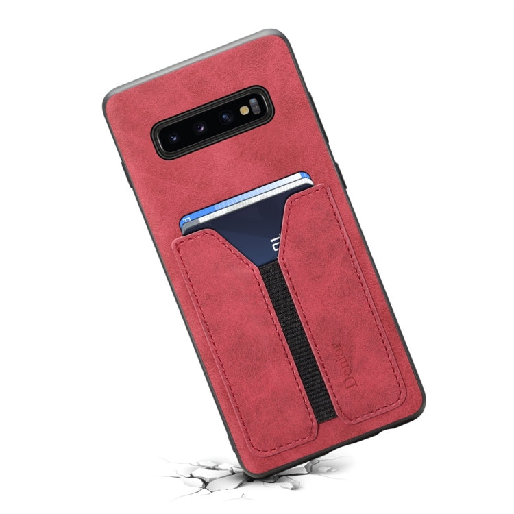 PU + TPU Protective Case with Card Slots for Galaxy S10