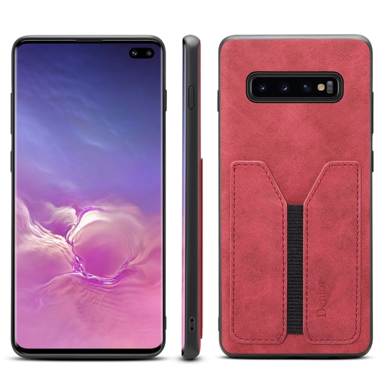 PU + TPU Protective Case with Card Slots for Galaxy S10+