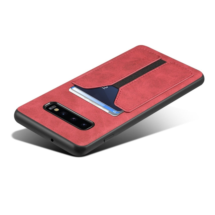 PU + TPU Protective Case with Card Slots for Galaxy S10+