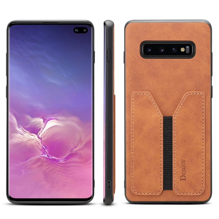 PU + TPU Protective Case with Card Slots for Galaxy S10+
