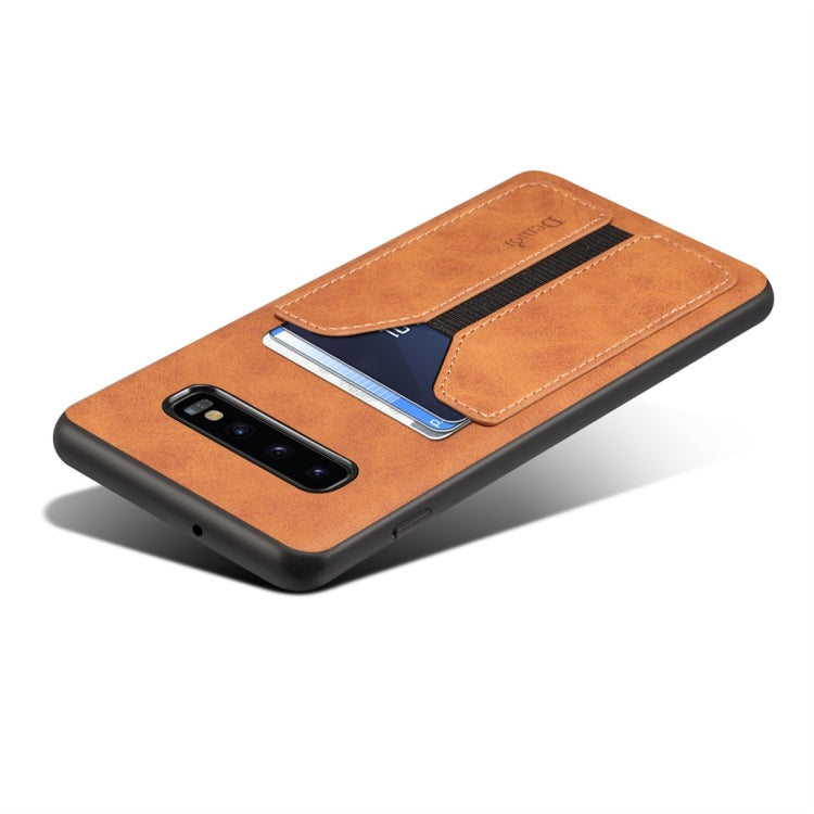 PU + TPU Protective Case with Card Slots for Galaxy S10+