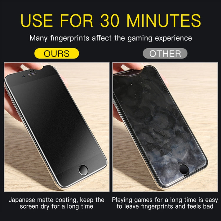 AG Matte Frosted Full Cover Tempered Glass For OPPO Realme X Lite