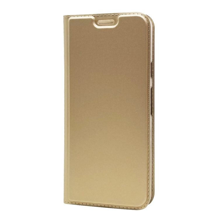 Electric Pressed Plain Texture Ultra-thin Magnetic Suction TPU + PU Leather Case with Holder & Card Slot For Google Pixel 3A XL