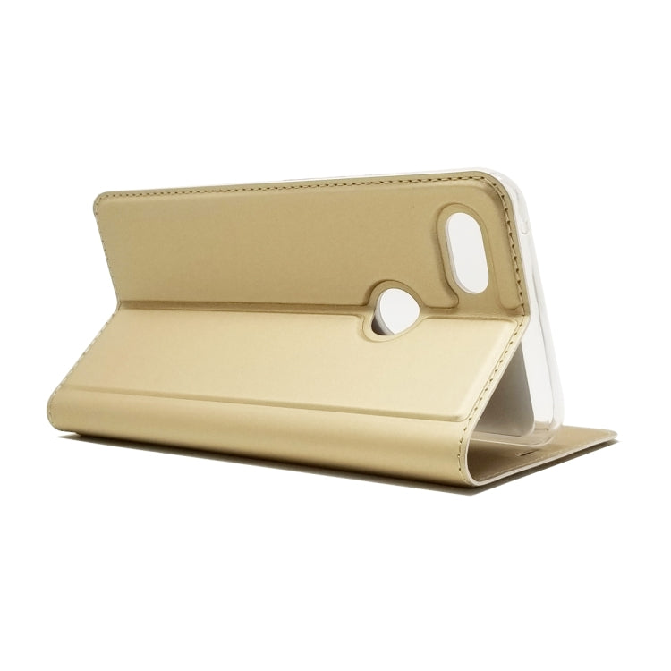 Electric Pressed Plain Texture Ultra-thin Magnetic Suction TPU + PU Leather Case with Holder & Card Slot For Google Pixel 3 XL