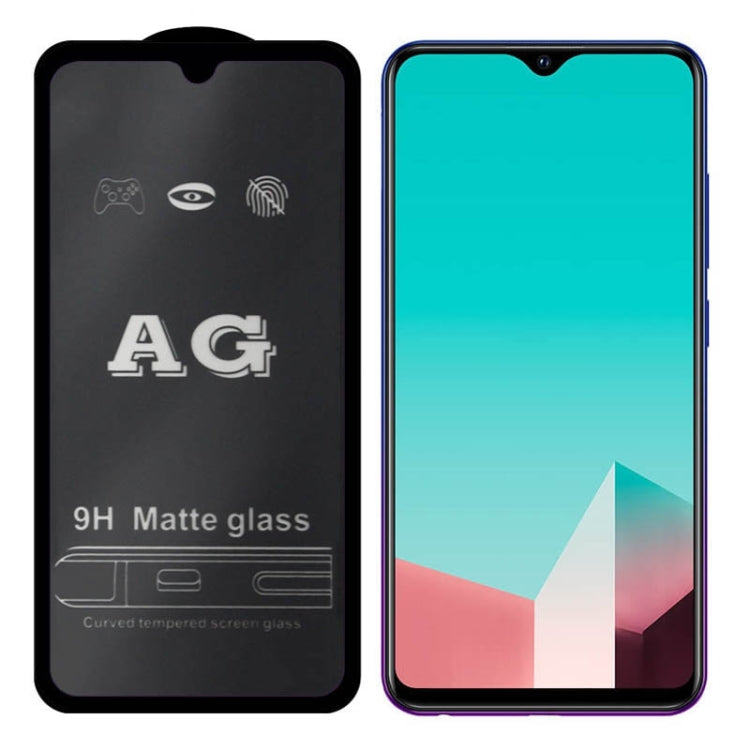 AG Matte Frosted Full Cover Tempered Glass For Vivo Y95 / U1