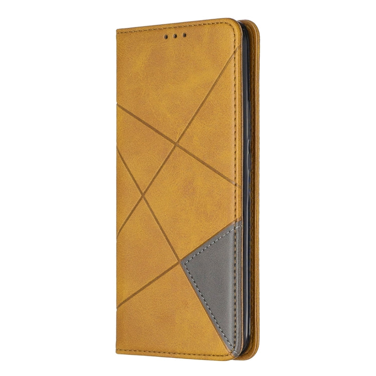Rhombus Texture Horizontal Flip Magnetic Leather Case with Holder & Card Slots For Huawei P Smart Z / Y9 Prime (2019)