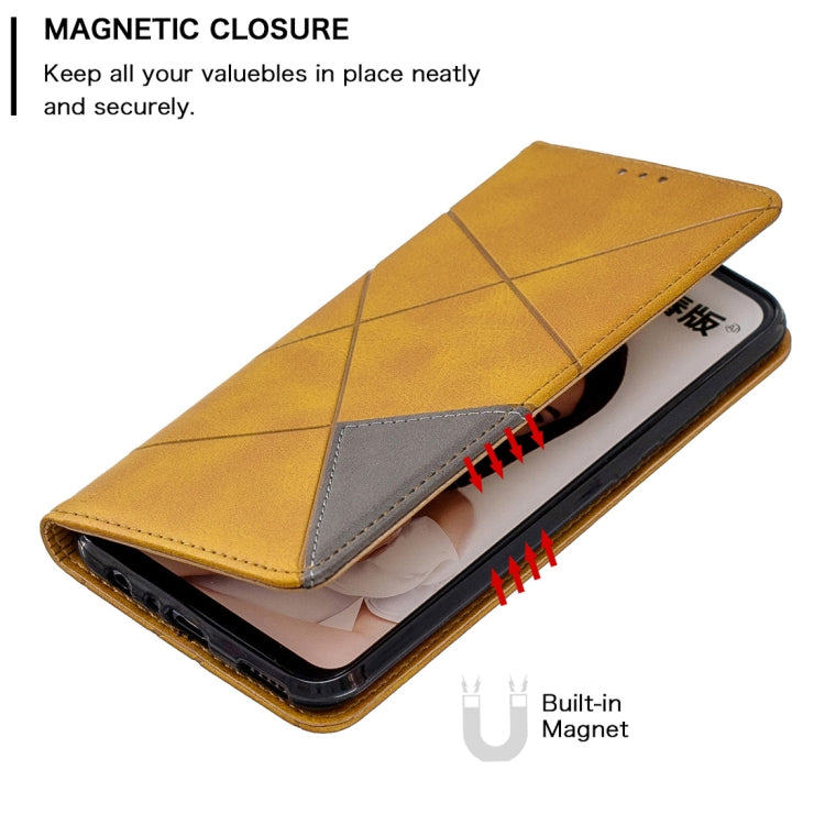 Rhombus Texture Horizontal Flip Magnetic Leather Case with Holder & Card Slots For Huawei P Smart 2019 / Honor 10 Lite