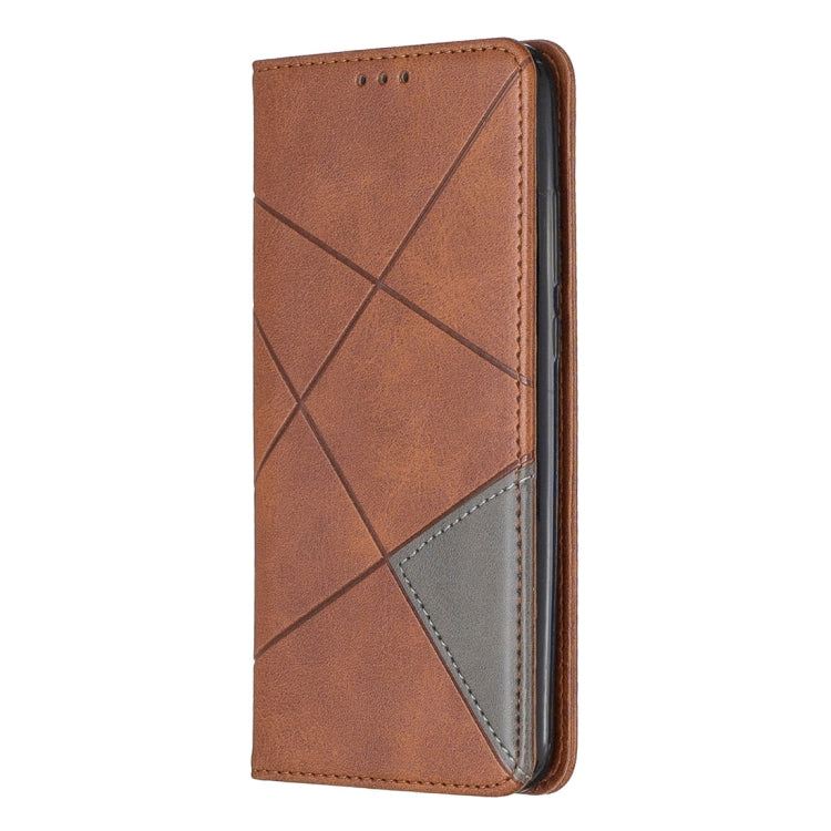 Rhombus Texture Horizontal Flip Magnetic Leather Case with Holder & Card Slots For Huawei P Smart+ 2019 / Honor 10i (Honor 20 lite)