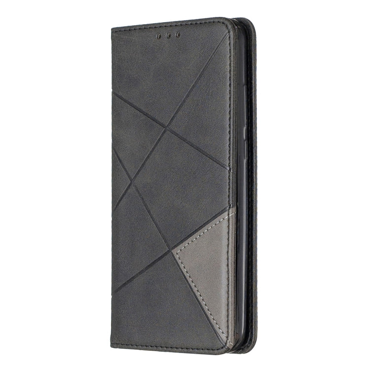 Rhombus Texture Horizontal Flip Magnetic Leather Case with Holder & Card Slots For Huawei P Smart+ 2019 / Honor 10i (Honor 20 lite)