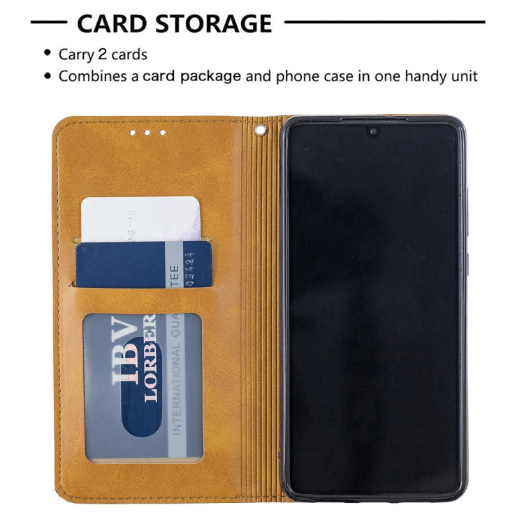 Rhombus Texture Horizontal Flip Magnetic Leather Case with Holder & Card Slots For Huawei P30