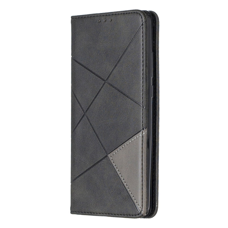 Rhombus Texture Horizontal Flip Magnetic Leather Case with Holder & Card Slots For Huawei P30 Pro