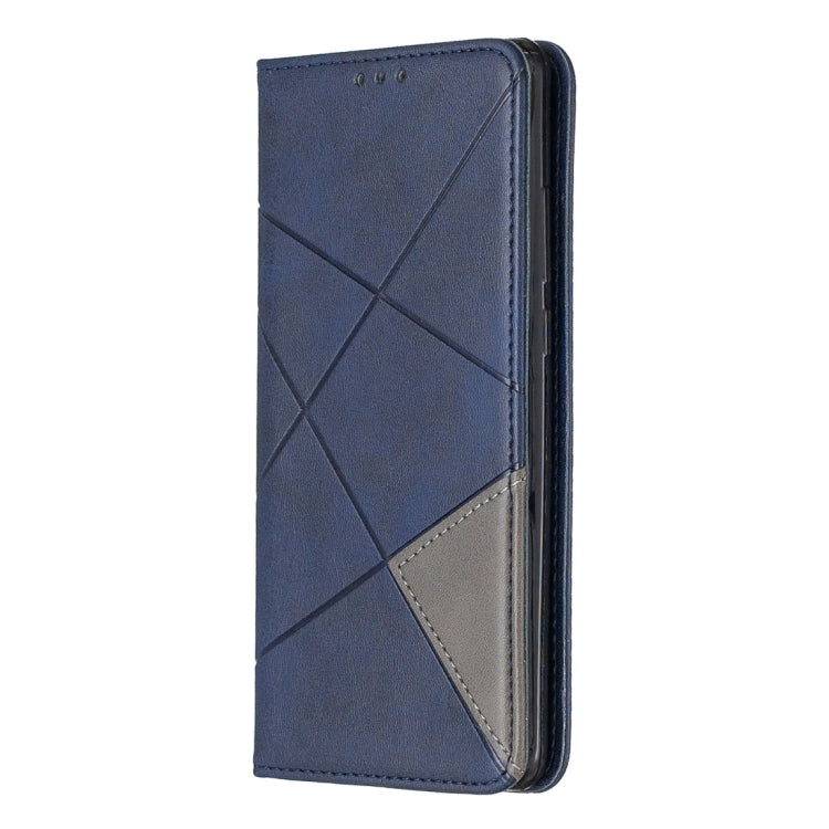 Rhombus Texture Horizontal Flip Magnetic Leather Case with Holder & Card Slots For Huawei P30 Pro